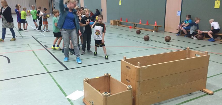 Handballaktionstag an der Grundschule Sankt Martin