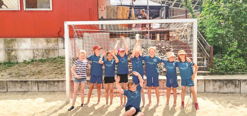 Die WJE holt den 14. Kids-Beach-Cup der TVG Georgsmarienhütte