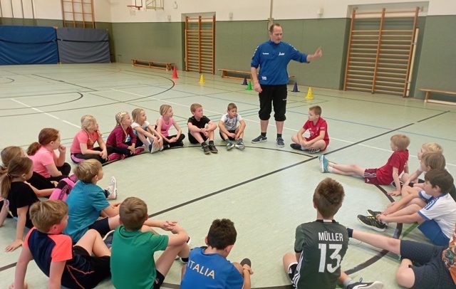 Handball-Aktionstag an der Grundschule Sankt Martin 🤾🏻‍♀️🤾🏼