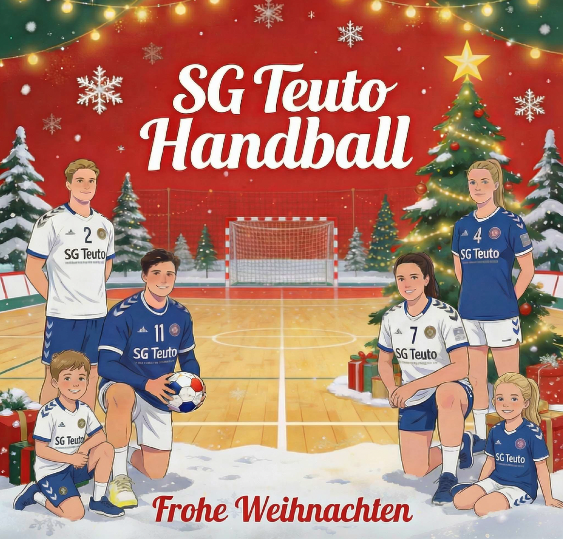 Feiertagsgrüße der SG Teuto Handball