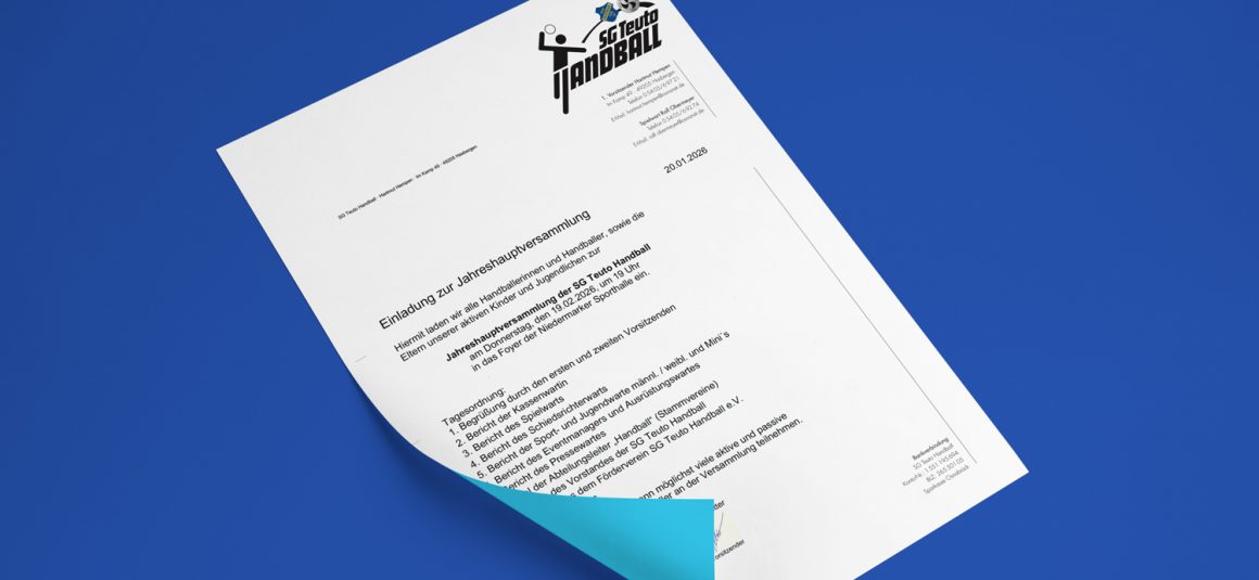 Einladung zur Jahreshauptversammlung 2026: Weichenstellung für die Zukunft Einladung zur Jahreshauptversammlung 2026: Weichenstellung für die Zukunft