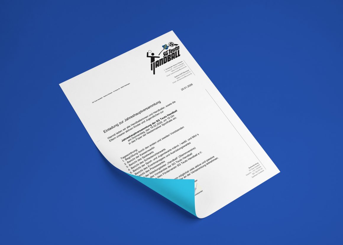 Einladung zur Jahreshauptversammlung 2026: Weichenstellung für die Zukunft Einladung zur Jahreshauptversammlung 2026: Weichenstellung für die Zukunft